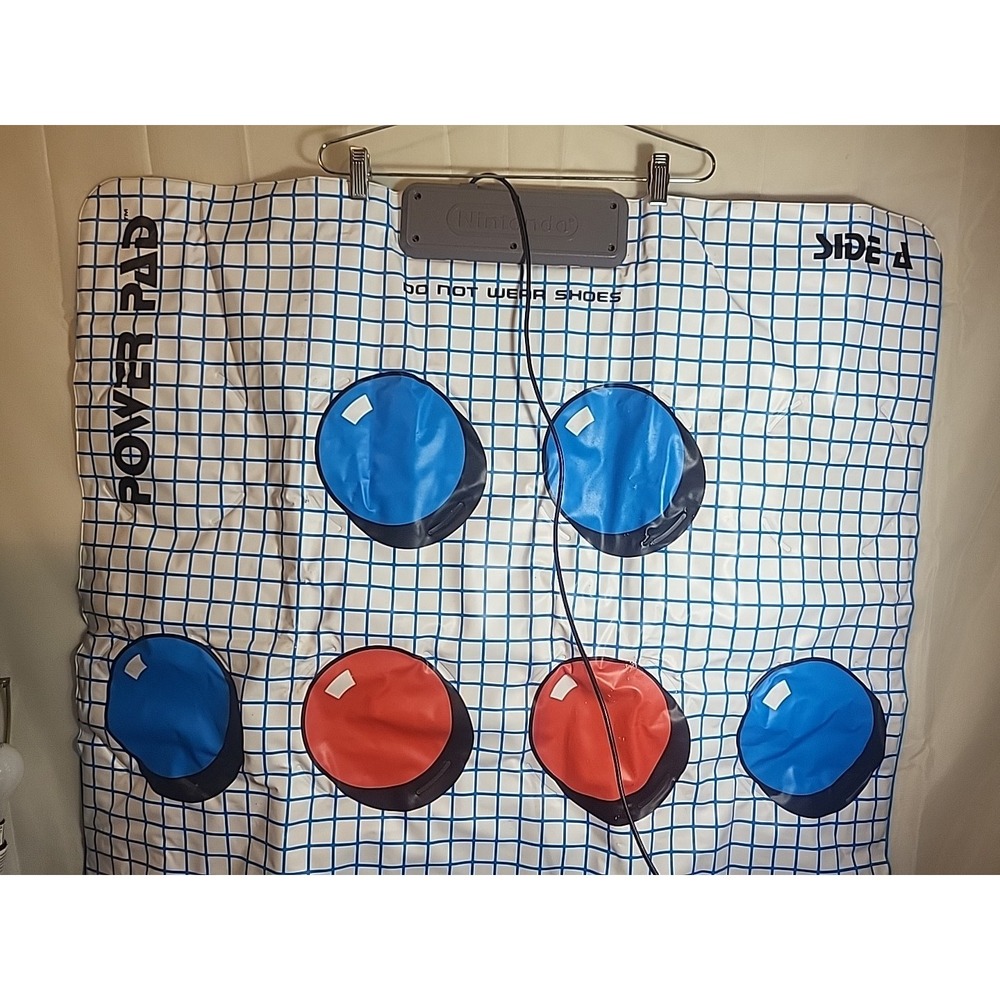 Vintage 1988 Original Nes Nintendo Power Pad Accessory Controller Mat